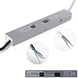 UltimaFio(TM)DC 12V 30W Waterproof LED Driver Power Supply Lighting Transformer Adapter Input AC170-250V IP67 for LED Strip LD496