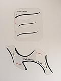 Cat Eye Smokey Eye Stencils / Template