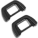 ChromLives Camera Eyecup Eyepiece DK-21 22MM Replacement Viewfinder Protector Compatible with Nikon DK21 D7000 D600 D80 D90 /D40 D50 D70S D90 D200 D300 (DK-21 Replacement)