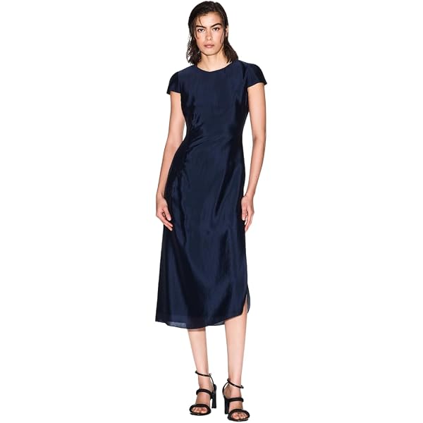 kiyah midi dress blue Kaia Ruched Mesh Midi Dress – honey