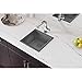 Elkay Quartz Classic ELG1616GS0 Greystone Single Bowl Dual Mount Bar Sink