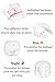 Smallshow Disposable Nursing Pads Thin Stay Dry Breast Pads,100 Count
