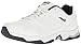 Avia Men's AVI-Rival Walking Shoe, White/True-Navy/Chrome Silver, 10.5 M US