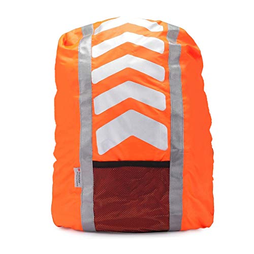 image for A-SAFETY 3M Reflective Backpack Cover, Rucksack Cover, Bag Rain Cover,