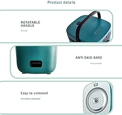 1.2L Rice Cooker with Steamer Non- Stick