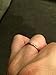LOVE Beauties 1.5 MM Titanium Comfort Fit Wedding Band Ring Rose Gold Plated Classy Domed Ring(7)