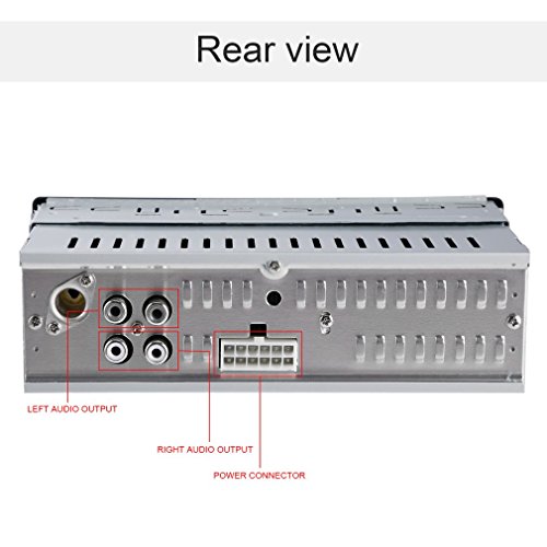 Catuo Car Stereo Bluetooth Audio Player Single Din Mp3 Radio