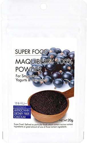 Amazon 順造生活 Super Food スーパーフード マキベリーパウダー100 g 順造生活 ブルーベリー ビルベリー