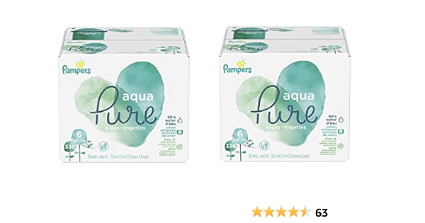 pampers aqua pure wipes review