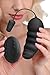 BOMBEX Silicone Bullet Vibrator- Rechargeable Vibrating Massager for Women,Couples or Personal Use, Waterproof & Remote Control Handheld Massager with 10 Intensive Vibrations,Black