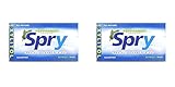 Spry Xylitol Gum, Natural Peppermint, 10ct Blister Cards (20 Pack), 2 Boxes (40 Cards)