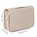 JJ POWER Travel Packing Cube 5 Set with Toiletry Bag Shoe Bag (Cream Beige, Toiletry Bag)