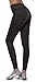 Aenlley Women's Activewear Yoga Pants High Rise Workout Gym Spanx Tights leggings Color Black Size L