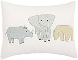 DwellStudio Cross Stitch Pillow- Caravan