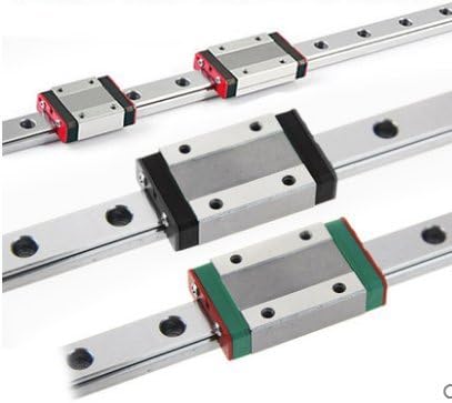 3D print parts cnc Kossel Mini MGN7 miniature linear rail slide1pc MGN7 linear rail guide +1pc MGN7 H carriage 250MM