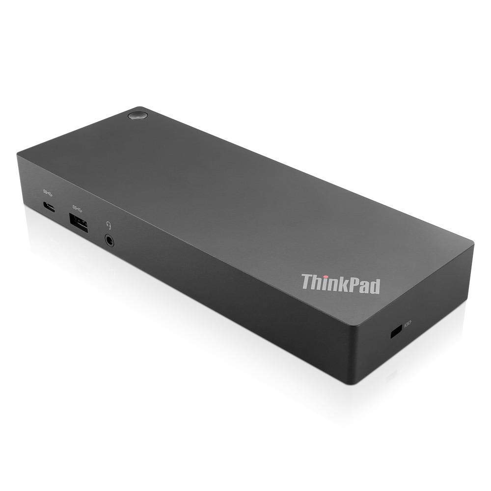 Lenovo ThinkPad Hybrid USB-C With USB-A Dock - Docking Station - GigE - 135 Watt - GB - for ThinkPad L480 L580 T480s X1 Yoga X280 - (Laptops > Laptop Docking Stations) (Refurbished)