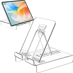 KTRIO Acrylic Tablet Stand for Desk Adjustable