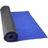 US Cargo ControlNeoprene Floor Runner 27 Inch x 20 Feet, Reusable Floor Runner with Slip-Proof Surface and Non-Skid Bottom, Protects All Floor Types, Blue