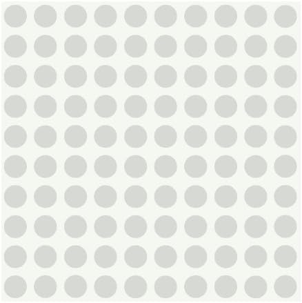 Amazon York Wallcoverings Pw3949 Girl Power 2ドット壁紙 シルバー ホワイトby York Wallcoverings 壁紙