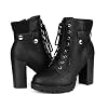 DREAM-PAIRS-Womens-Fashion-Ankle-Boots-Chunky-High-Heel-Booties