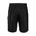 Spotti Basics Men's Baggy MTB Mountain Bike Cycling Shorts with Padded Underliner - Two Shorts in One