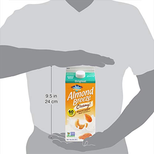 Almond Breeze Almond Cashew, Unsweetened Original, Almondmilk and Cashewmilk Blend, 64, fl oz