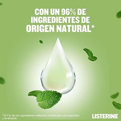 Listerine naturals - enxaguante bucal, proteção gengival, sabor suave, 500 ml