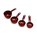KitchenAid Classic Measuring Spoons, Set of 4, Red
