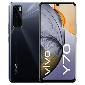 vivo-Y70-Gravity-Black-8128GB-644-Inch-Fullview-FHD-Display-Fingerprint-Sensor-4100mAh-Battery-with-Qualcomm-Snapdragon-Processor-Sim-Free-Smartphone-NFC-Equipped-Dual-Sim-2-Year-Warranty vivo Y70, Gravity Black, 8+128GB, 6.44 Inch Fullview FHD+ Display, Fingerprint Sensor, 4100mAh Battery with Qualcomm…