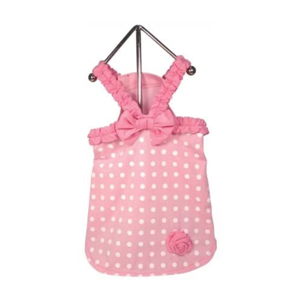 FouFou Dog FFDMSPDD 57055 Miss Polka Dot Dress Pink XL 1050 g