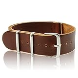 Synthetic Leather strap with spring bar tool and 4 spring bars - Barron Watch Company [BWC]
