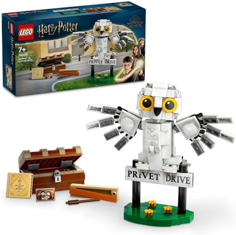 LEGO Harry Potter Hedwig at Privet Drive, Buildable Toy for