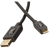 AmazonBasics Micro-USB to USB Cable 2-Pack - 3-Feet (0.9 Meters)