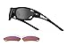 Tifosi unisex adult Dolomite 2.0 Sunglasses, Matte Black, 141 mm US