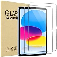 ProCase 2 Pack Screen Protector for iPad A16 2025 11th/10th 2022 Generation (11-inch/10.9), Tempered Glass Film Guard -Clear