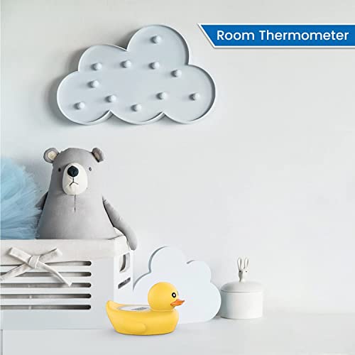 Famidoc Bath Thermometer Duck Water Thermometer for Baby Bath Safety