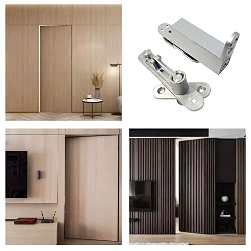Self Closing Hidden Pivot Door Hinges, 360 Degree Shaft Swing Door