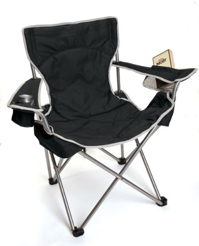 OA-Gear-Big-Gun-Camp-Chair-BLACK-SILVER-Rated-to-400-Pounds-Tested-to-500-Pounds