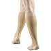 Truform 20-30 mmHg Compression Stockings for Men and Women, Knee High Length, Closed Toe, Beige, X-Large