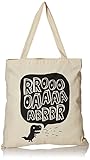 Forever 21 Women's Tote Bag (Beige/Black) (00152683011_0015268301_ BEIGE/BLACK_1_)