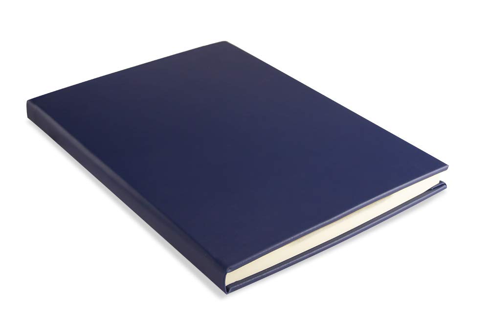 Signature Book 21x29 cm with 96 Ivory Sheets in Virgin Paper