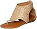 Bayville Women's Studded Low Wedge Gladiator Sandals