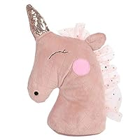 Jones Home and Gift Pink Blush Unicorn Door Stop