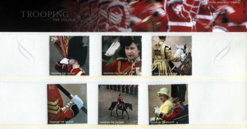 2005 Trooping The Colour Stamps - Royal Mail Presentation Pack No.372