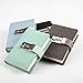 Lock Journal Combination Lock Writing Travel Diary a7 Mini Notebook Green