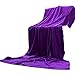 MYLSMPLE Microfiber Luxury Bath Sheet Extra Large Bath Towel Fast Drying Beach Towel (36 Inch X 72 Inch, Purple)