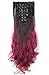 8Pcs 18 Clips 17-26 Inch Curly Straight Full Head Clip in on Hair Extensions Women Lady Hairpiece