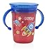 Nuby 1pk No Spill 2-Handle 360 Degree Printed Wonder Cup - Colors May Vary, 8 Ounces