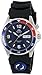 Orient Men's CEM65003D Blue and Red Bezel Automatic Rubber Strap Dive Watch