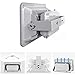 Outdoor Black LED Flood Lights (Grey 400W)